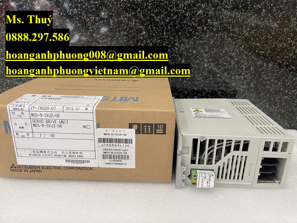 Bộ điều khiển Mitsubishi MDS-B-SVJ2-06 - Mới 100%, giá cạnh tranh